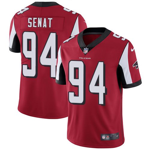 Nike Men & Women & Youth Falcons 94 Deadrin Senat Red NFL Vapor Untouchable Limited Jersey,We sell and wholesale Nike Men & Women & Youth Falcons 94 Deadrin Senat Red NFL Vapor Untouchable Limited Jersey on line form chian!
